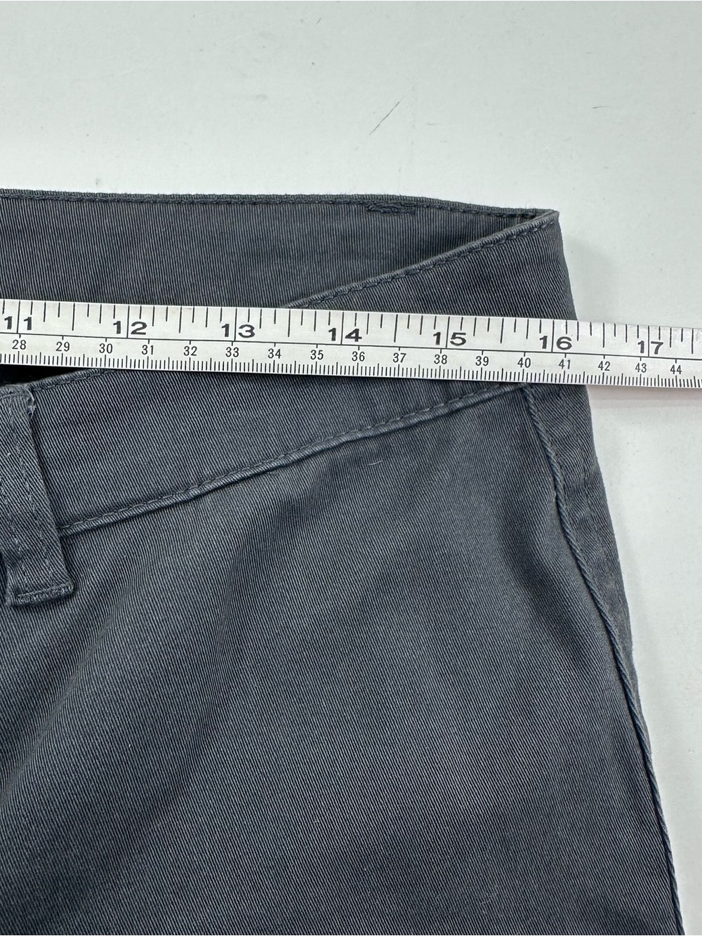 Michael Kors Womens Gray Moto Design Pants Size 6 Ankle Zippers Stretch Cotton - Picture 6 of 9